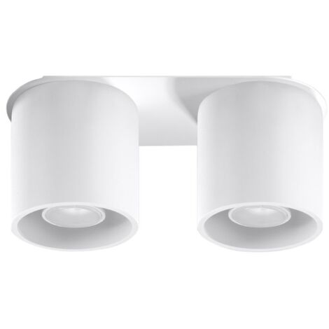 Sollux ORBIS - 2 Light Suface Mounted Downlight Weiß, GU10