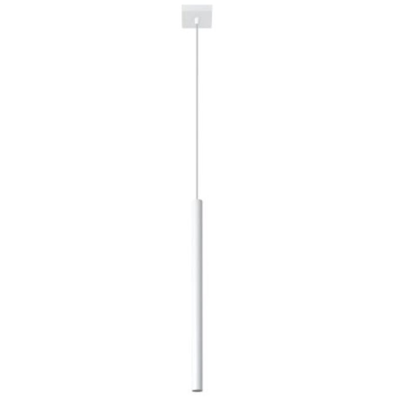 Lampada a sospensione Pastelo bianco 8x100x8cm Sollux