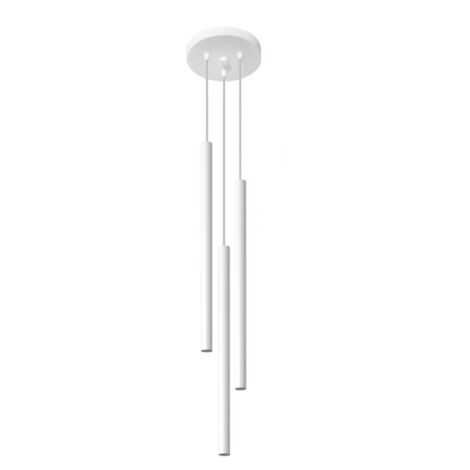 Sollux PASTELO - 3 Light Cluster Drop Anhänger Weiß, G9