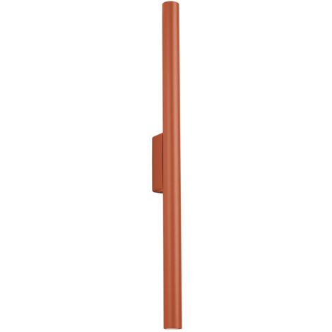 Sollux Pastelo Lampada da parete moderna Up Down rosso ocra