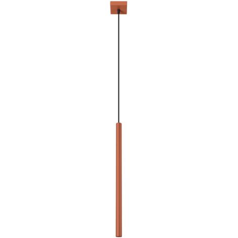 Sollux Pastelo Moderne Pendelleuchte Rot Ocker