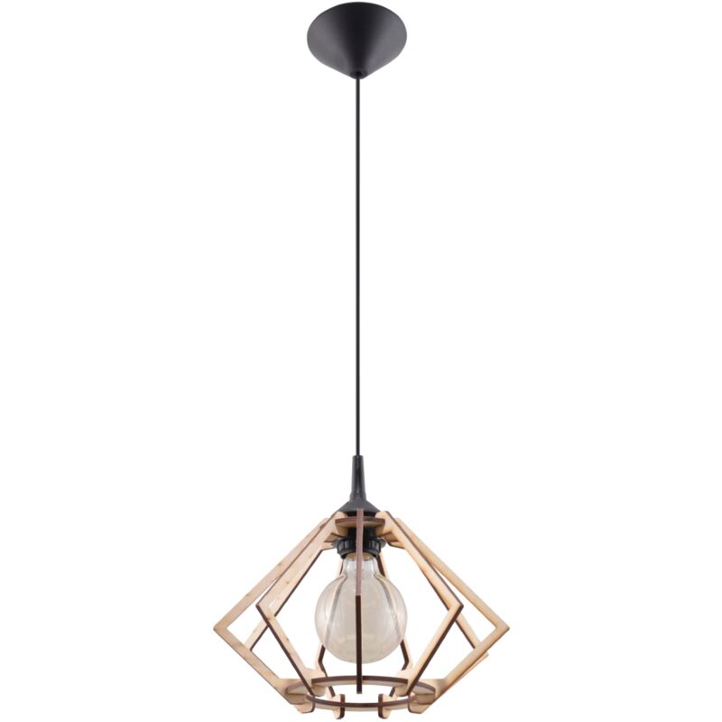 Sollux - grapefruit pendant lamp in natural wood