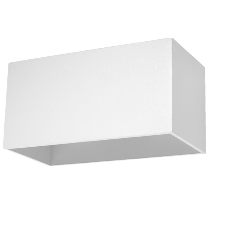 Quad maxi white wall lamp