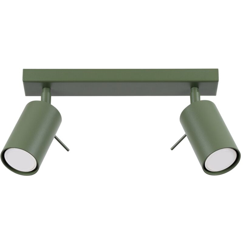 Sollux - Plafonnier Ring acier 2xGU10 30cm