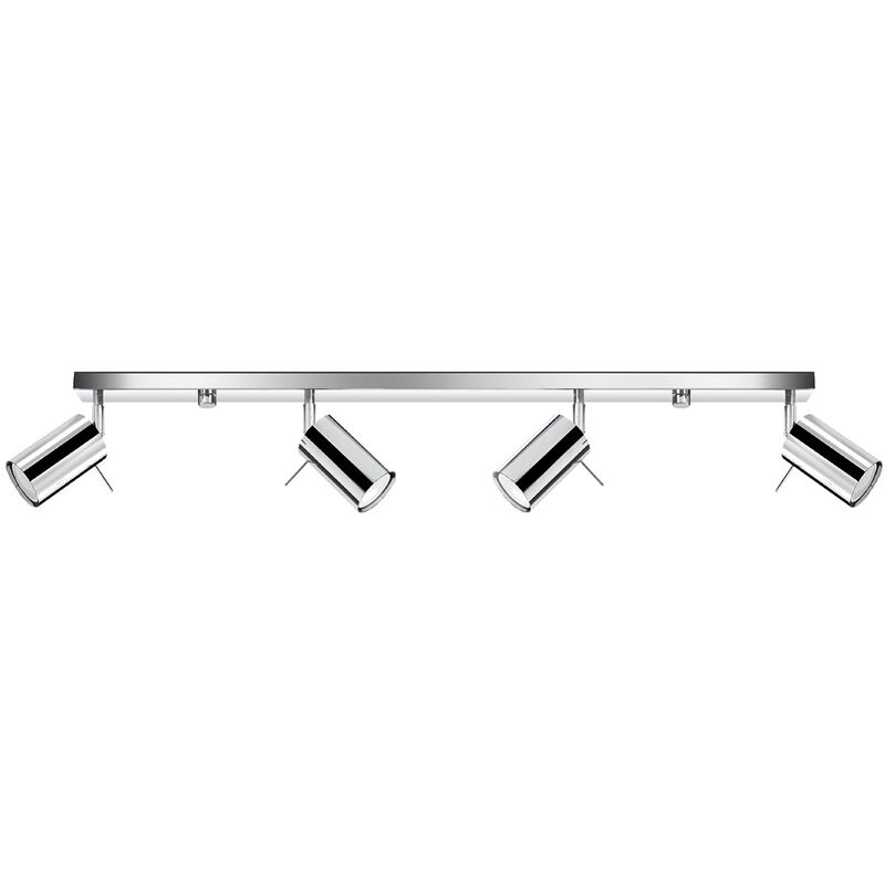 Sollux - Plafonnier Ring acier 4xGU10