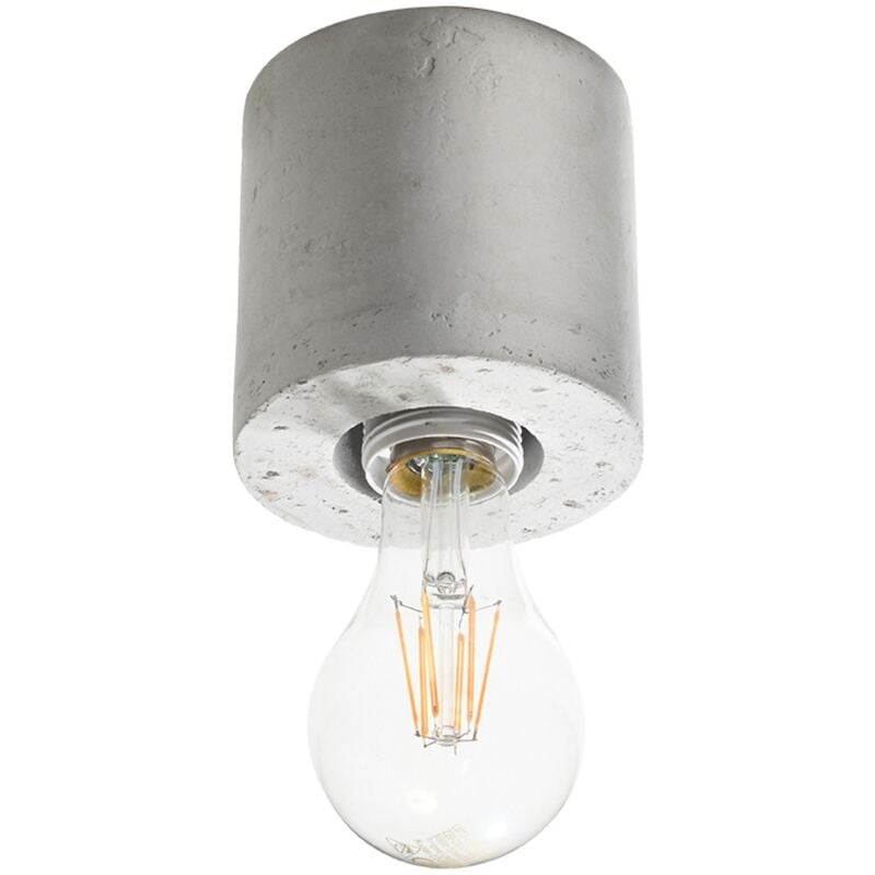 Plafonnier Salgado béton 1xE27 Sollux