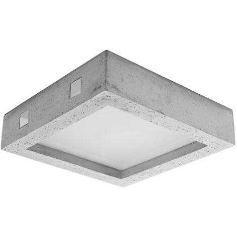 SOLLUX SL.0995 Lámpara de Techo RIZA Hormigón - ref: SL.0995