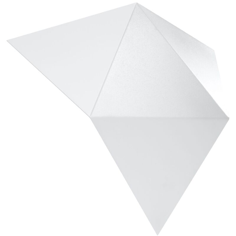 Sollux - Lampada da parete Solido bianco 27x25x8cm