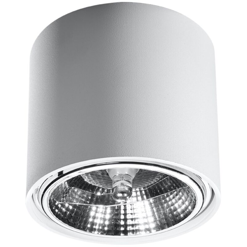 Image of Tiube white ceiling lamp