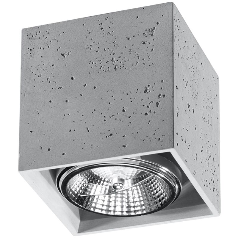 Sollux Plafond Valde Concrete, Grey