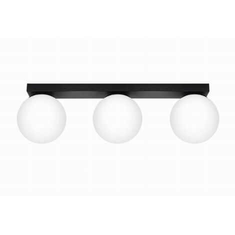 Sollux Yoli Globe Deckenleuchte Schwarz