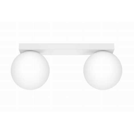 Sollux Yoli Globe Deckenleuchte Weiß