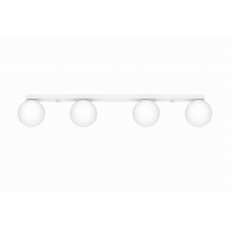 Sollux Yoli Plafonnier Globe Blanc
