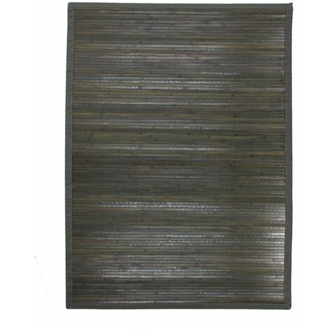 Tapis Jiling décor Bambou Gris 120 x 170 cm - Tapis décoratif - Décomania