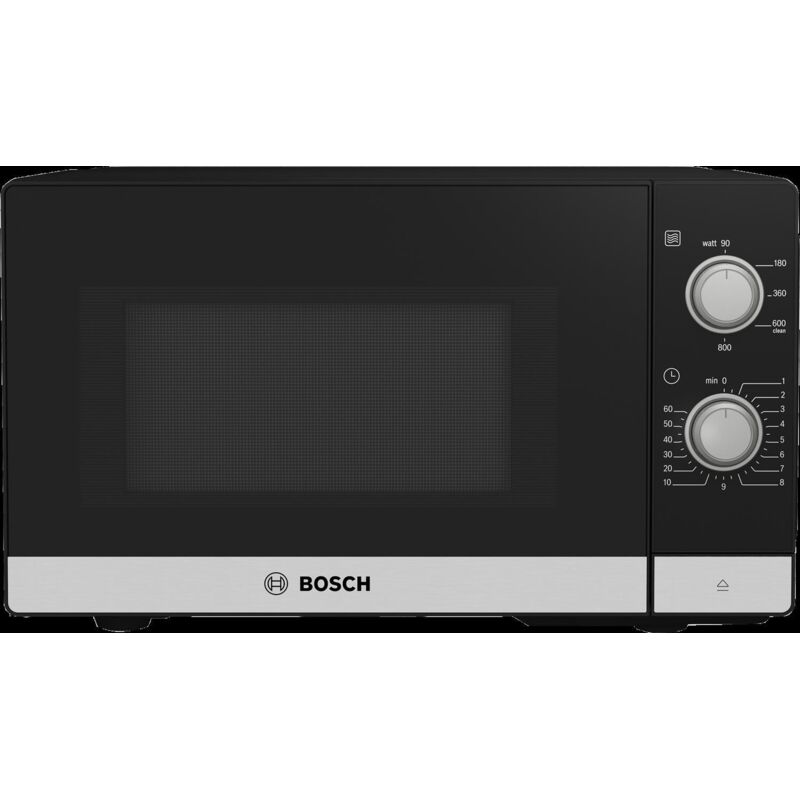 Bosch - Serie 2 microonde a libera installazione, 44 x 26 cm, acciaio inox, FFL020MS2