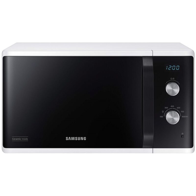 solo microonde 23l 800w bianco - ms23k3614aw - samsung