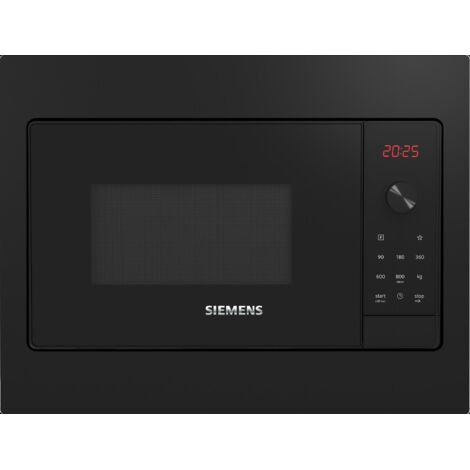 Solo mikrowelle 20l 800w einbau schwarz - Siemens - bf523lmb3