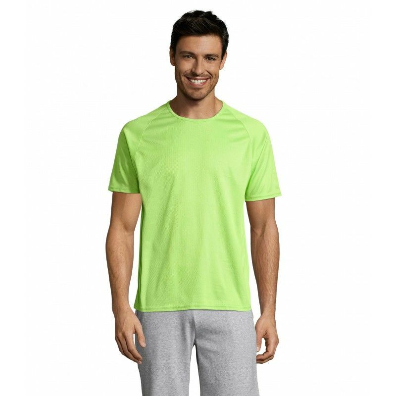 Sol's - Tee-shirt manches raglan sporty xxs - Vert Pomme - Vert Pomme