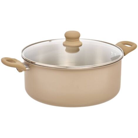 Solstice kochtopf d28cm 6,8l beige - 5five