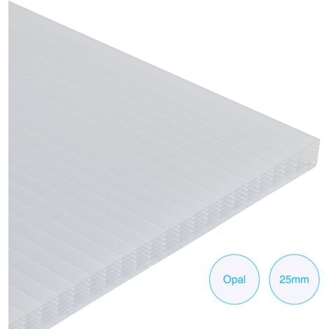 Solstice Multiwall Polycarbonate Sheet Opal 4000mm x 1400mm x 25mm