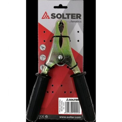 SOLTER PINZA BATERIA NEGRA 600A