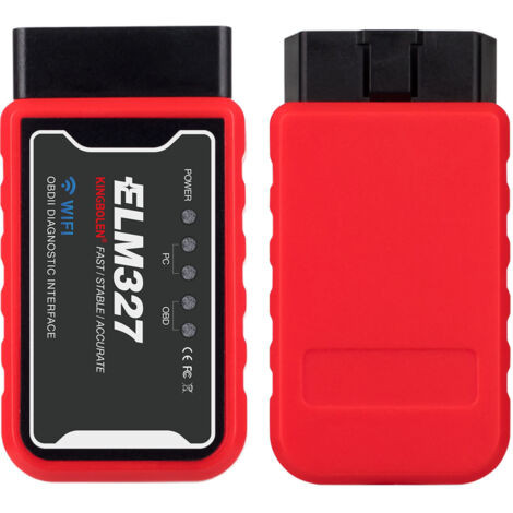 Solucionador de problemas de diagnóstico automotriz OBD II ELM327 WIFI, núcleo PIC25K80, compatible con todos los protocolos OBD2, funciona en IOS, Android, Symbian y Windows