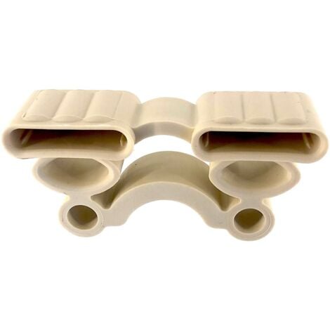 CORTASSA Soluko Kit 4 Supporti ammortizzati porta doghe da 38mm a 2 posti mod. SEBS 4 supporti