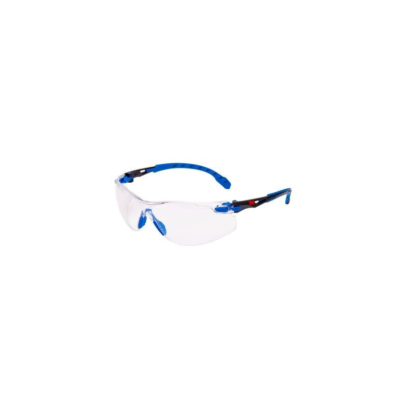 

SOLUS 1101 Gafas negro/azul PC incolora recubrimiento SCOTCHGARD