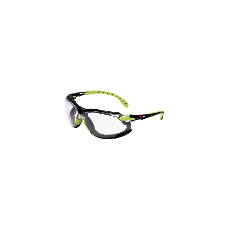 

SOLUS 1201 Kit Gafas negro/verde PC incolora inserción de espuma