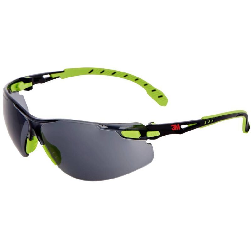 Solus S1202SGAF Lunettes de protection avec protection anti-buée vert, noir en 166 din 166 - 3M