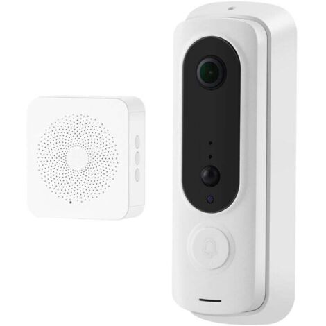 Solution complète sécurité d'entrée - Détection de mouvement - Communication bidirectionnelle - Compatible smartphone - Design moderne et discret