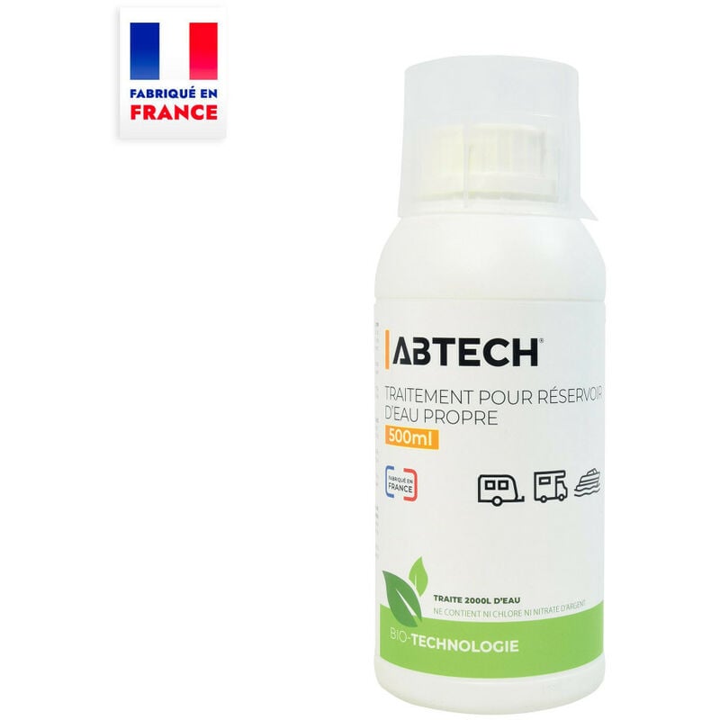 Abtech - Solution décontaminante de réservoir eau propre