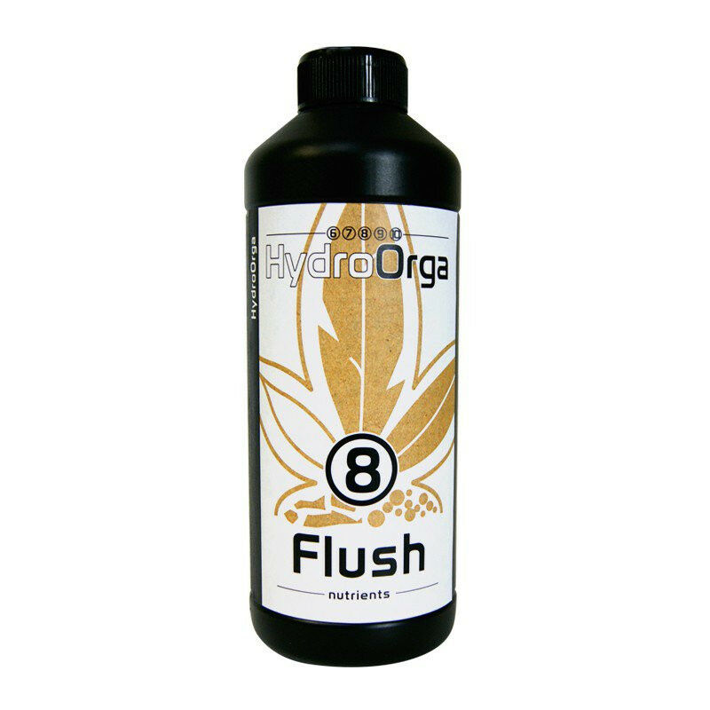 Solution de rinçage N°8 Flush 500ml - 678910 HydroOrga