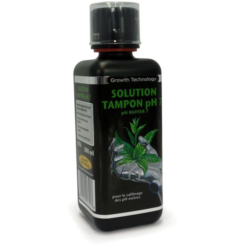 Growth Technology - Solution d'étalonnage pH 7.01 - 300ml Lot de 4