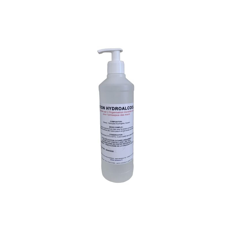 Solution hydroalcoolique 500 ml