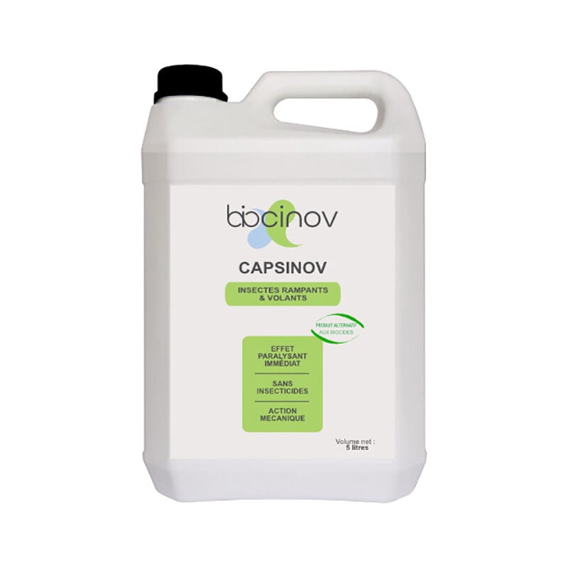 Biocinov - Solution sans insecticide contre punaises de lit et autres insectes - 5l