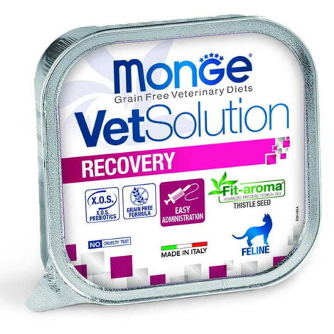 Solution vétérinaire Monge pour la récupération des chats 100 g