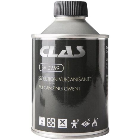 Solution vulcanisante / adhésif 235Ml pour la réparation des pneumatiques - SA 0259 - CLAS Equipements