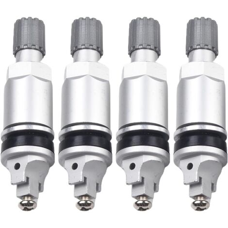 Niiyen Kit 100 Valvole Per Pneumatici Tubeless - Ricambio Universale A Scatto Per Auto E Moto, Modello TR413, Dimensioni 1,9 X 4,5 Cm