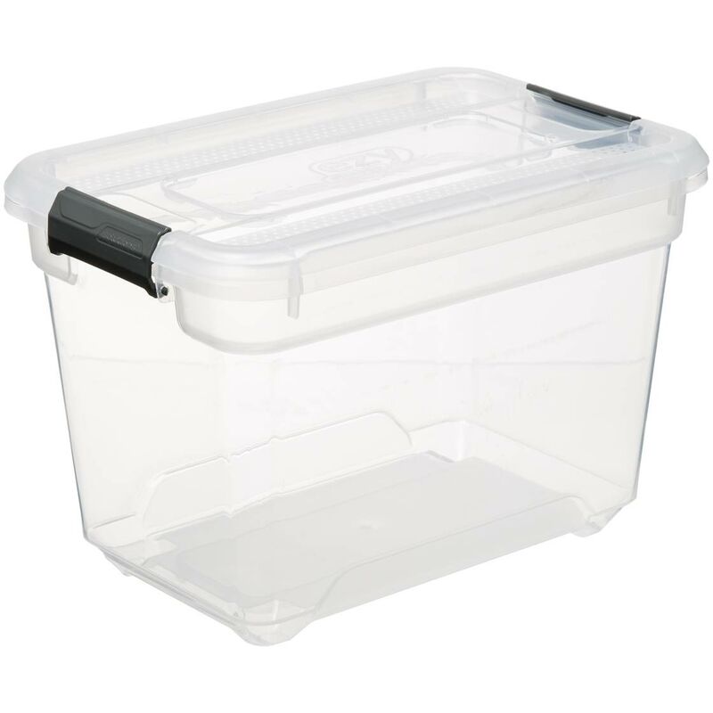 Image of 5five - soluzioni+ scatola di plastica trasparente 6,4l - Trasparente