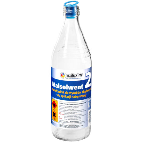 SOLVANT MALSOLWENT 2 POUR ACRYLIQUE 0,5 L - M/MALSOL 2