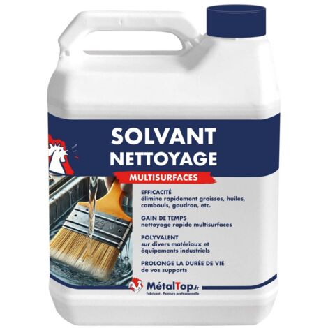 Solvant Nettoyage - 1 L    - Incolore - Metaltop