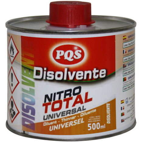 Solvant nitro total 1/2 l en bidon pqs