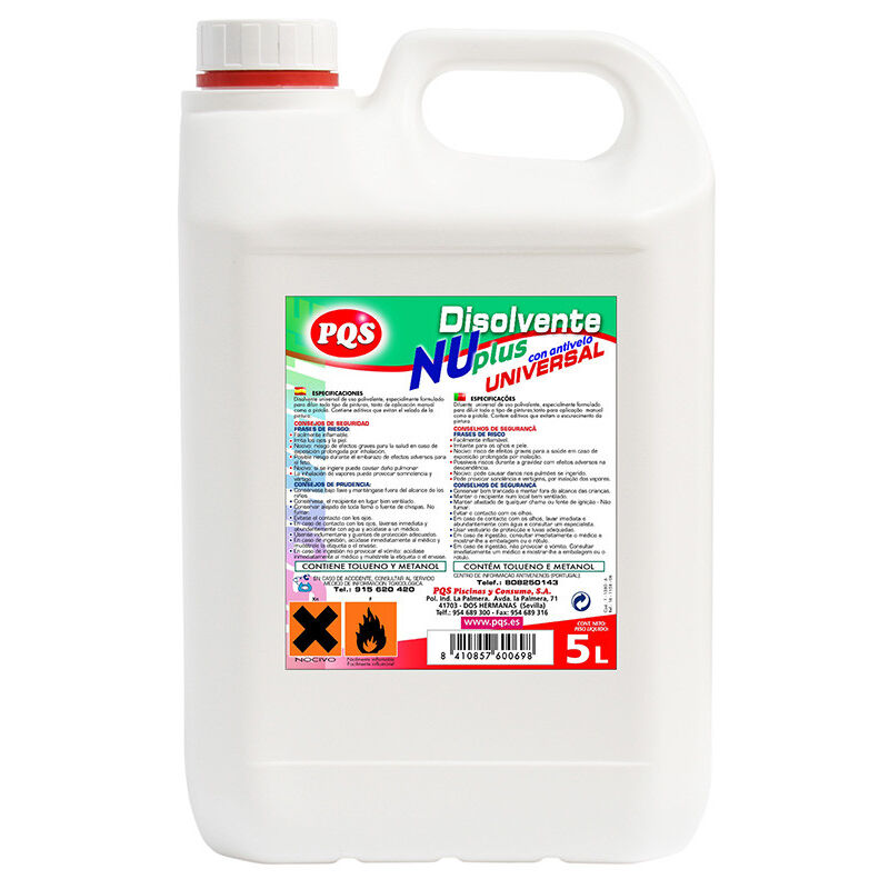 Solvant nu bidon 5 l PQS