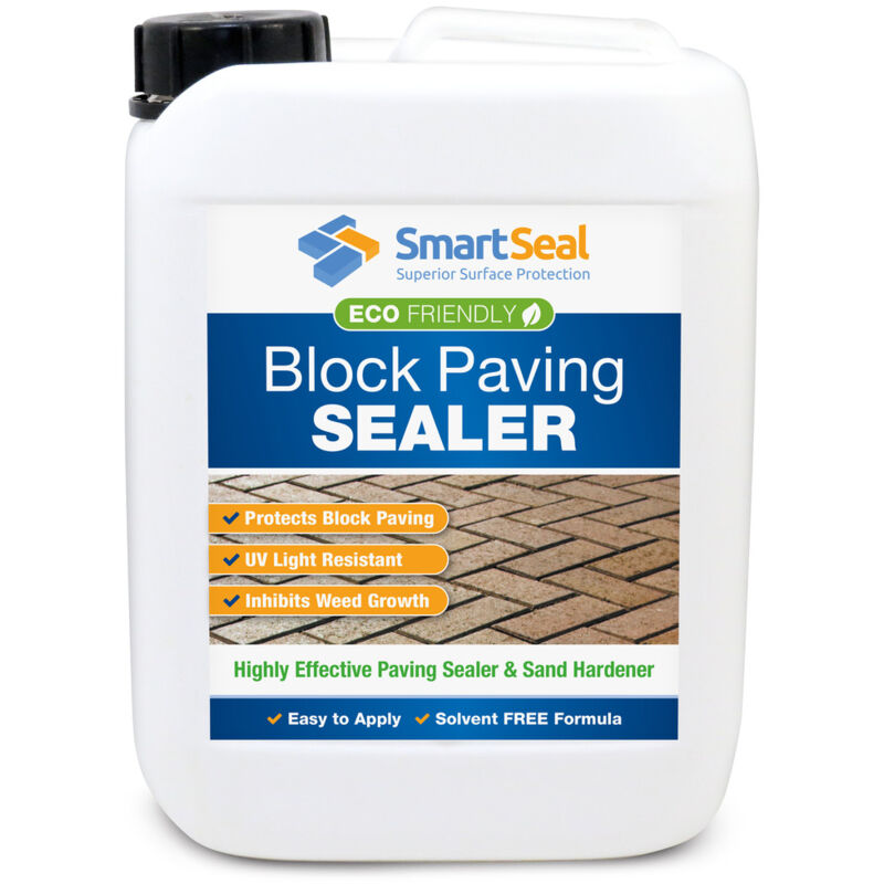 Smartseal - Solvent-Free Block Paving Sealer / Weed Inhibitor - 5 Litre