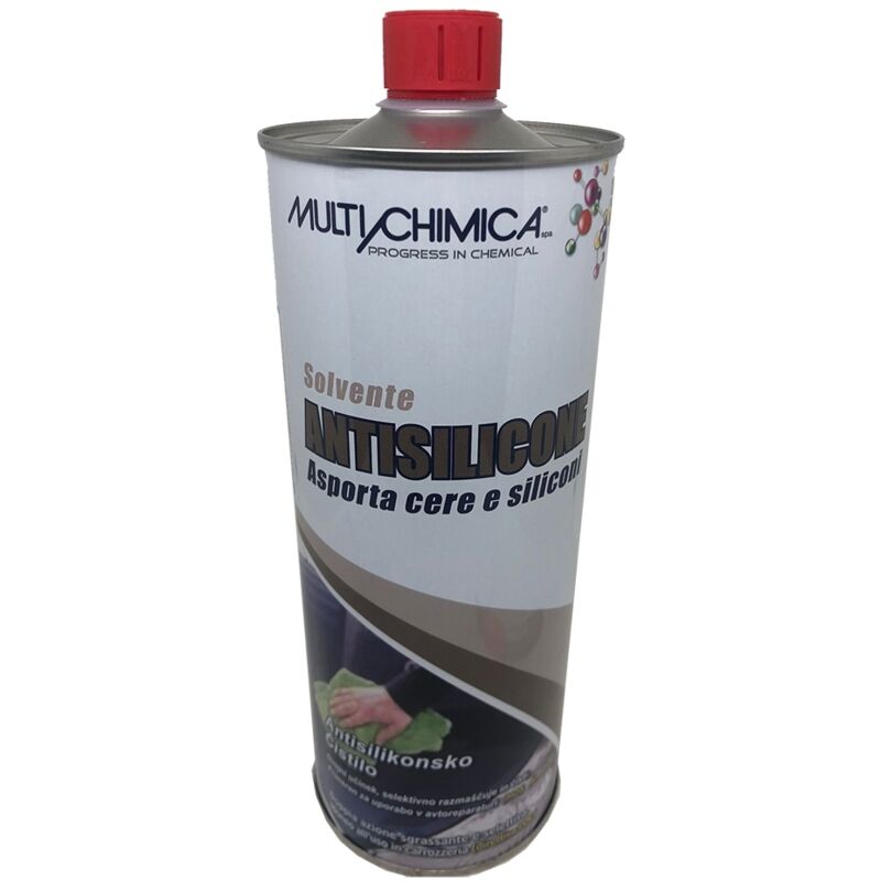 Multichimica 1lt Solvente Antisilicone Asporta Cere E Siliconi Idon...