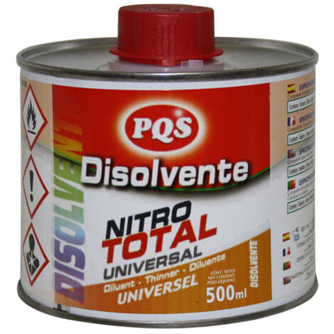 Solvente nitro totale 1/2l lattina pqs