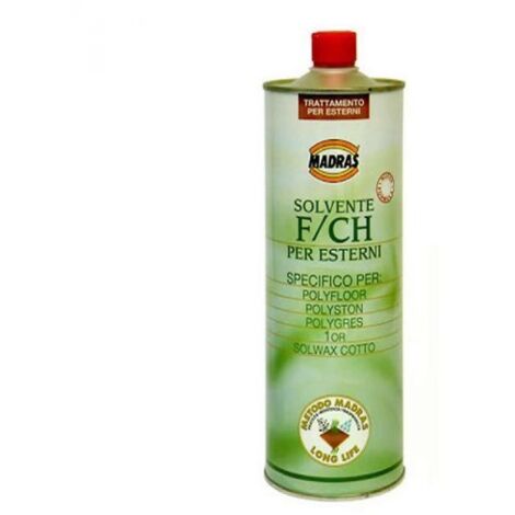 SOLVENTE PER ESTERNI 1 LT X PRODOTTI MADRAS FORCOTT CAMINETTI POLYGRES POLYFLOOR
