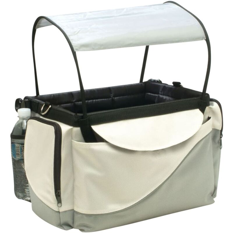 

SOLVIT Cesta de bicicleta para perros gris - Gris