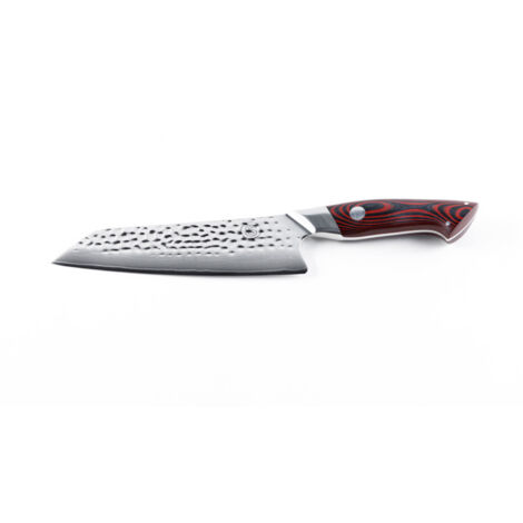SOMAGIC - Couteau de chef SANTOKU 7 pouces, gamme Magma